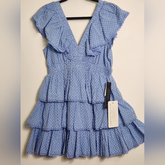 Adrianna Papell Dresses & Skirts - Adrianna Papell Blue Tiered Women's Dress Size 8.  #A14